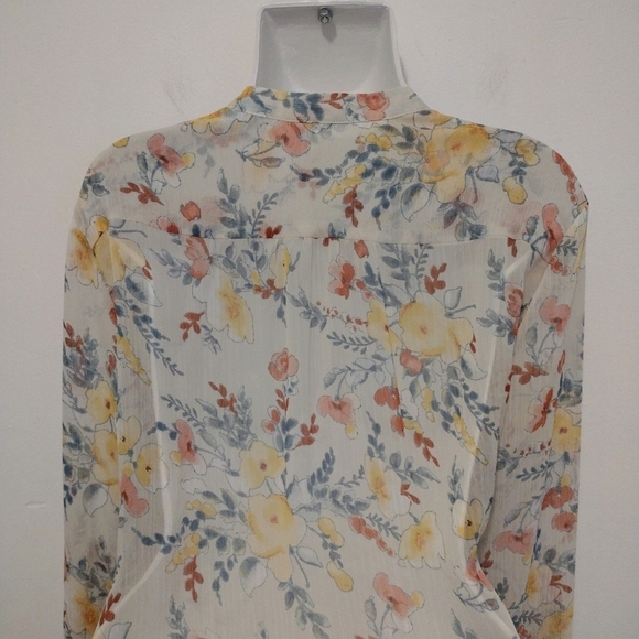 Kut from the Kloth - Jasmine Chiffon Floral Blouse - Picture 9 of 13